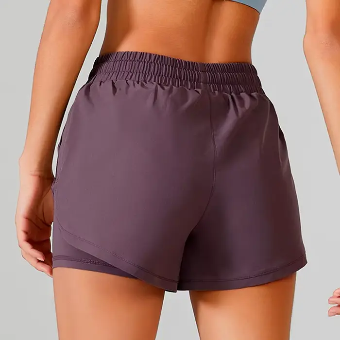 Shorts de Yoga pour femmes, haut de Fitness, en Spandex, néon, élastique, pour course à pied, entraî