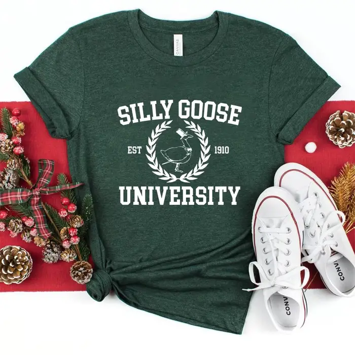 Tričko Silly Goose University s krátkym rukávom