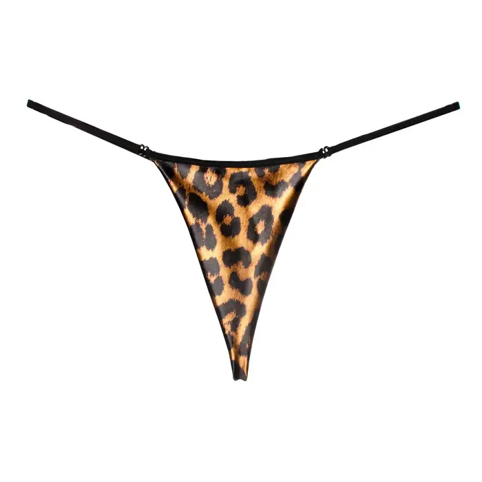 spodná bielizeň žena bavlna bez šitia tangá leopard žena sexy nohavičky
