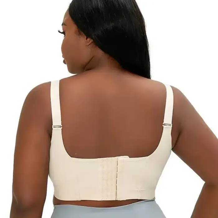 spodná bielizeň Pánske a W Pánske bezšvíkové oceľový krúžok športové podprsenka anti-sagging hlboké V krku nahé chrbát Nylon podprsenka
