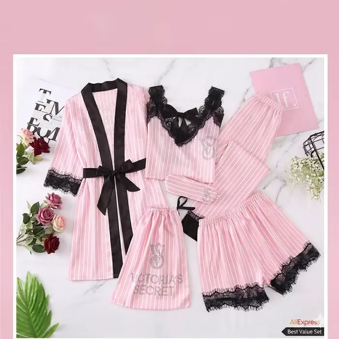Chemise de nuit en coton tricoté Victoria’s Secret pour femmes élégante et confortable pour les nuits romantiques et les occasions spéciales