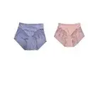 Culotte en coton et élasthanne avec contrôle du ventre et dentelle pour femmes pour une silhouette élégante et confortable occasions spéciales