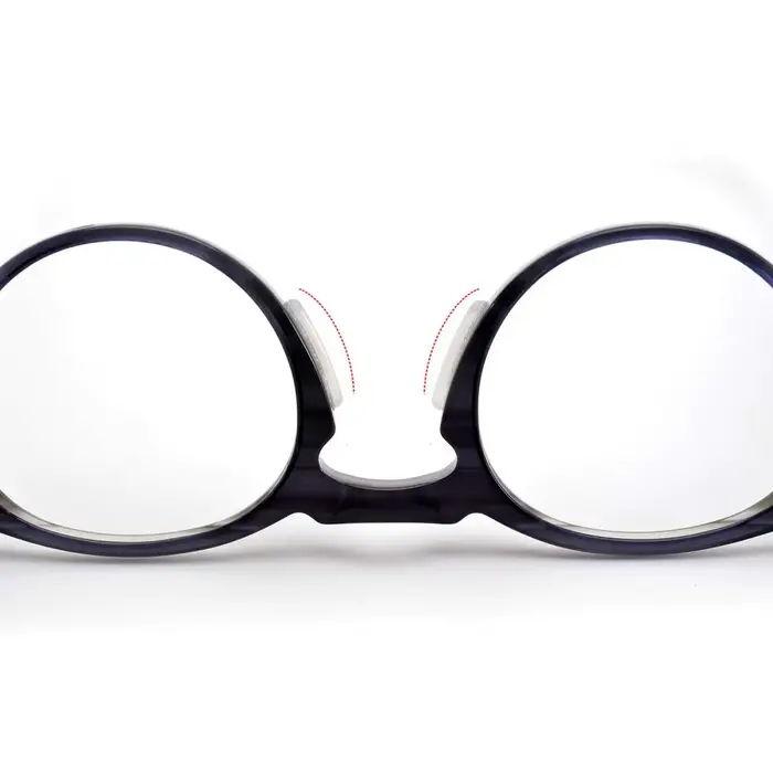 Plaquettes nasales antidérapantes en Silicone, 10/20 pièces, Support de nez pour lunettes légères, a