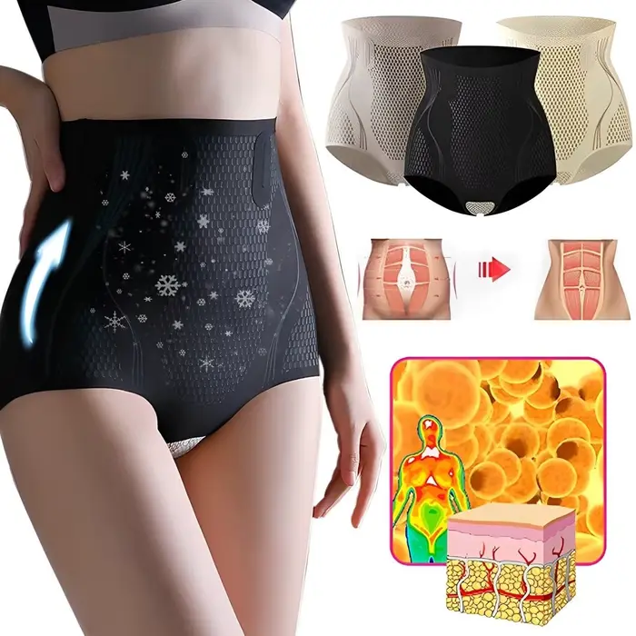 Culotte de contrôle moulante en polyester pour femmes, silhouette affinée, culotte de maintien sans couture, sous-vetements pour une apparence plus mince et élégante, occasions quotidiennes et spéciales
