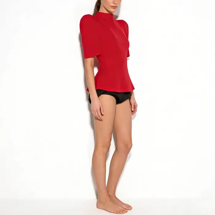 Dámsky top Peplum CiCi so stojačikom
