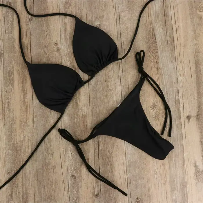 Dámske letné sexy bikiny s push-up efektom a vypchávanými košíčkami
