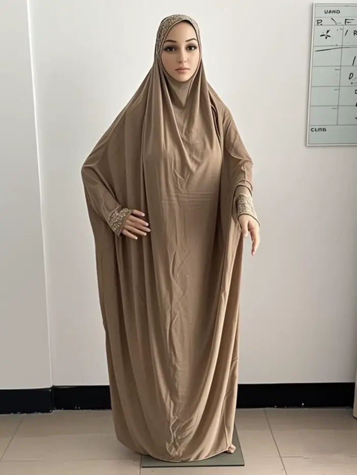 H098 taille libre Robe musulmane prier Khimar caftan Burqa Abaya Robe Hijab moyen-orient vêtements