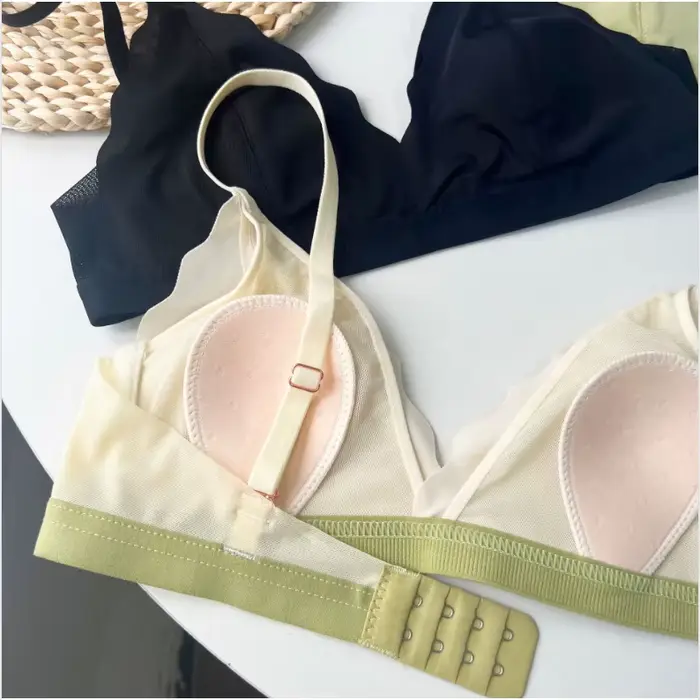 Sexy bezšvová podprsenka s 1/2 šálkou, nastaviteľnými popruhmi, zadným uzáverom, priedušným komfortom a štýlovým dizajnom pre ženy pri všetkých príležitostiach