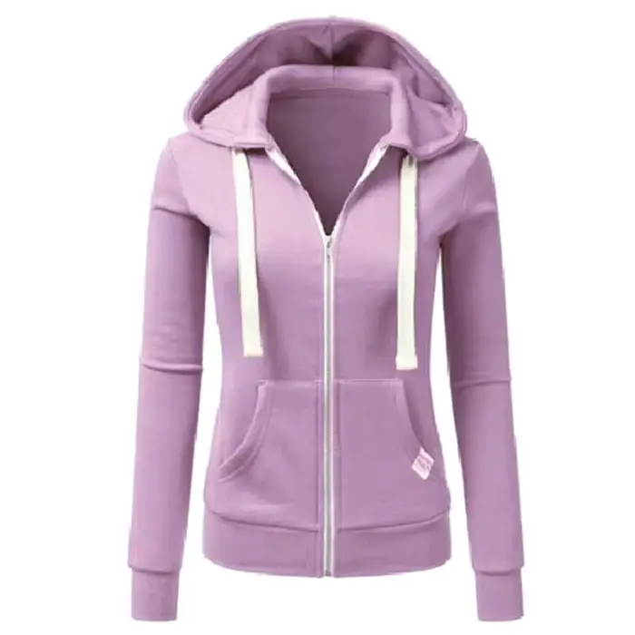 Sweat à capuche de sport personnalisé pour femmes, nouvelle mode automne/hiver, manches longues, cor