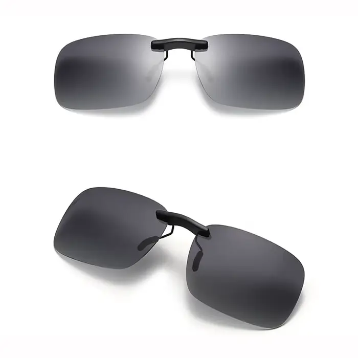 KLASSNUM-Lunettes de soleil polarisées sans monture pour hommes et femmes, verres à clipser étroits,