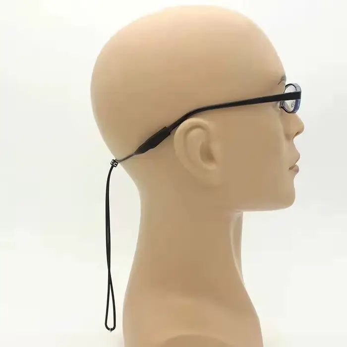Nastaviteľné silikónové elastické popruhy na slnečné okuliare