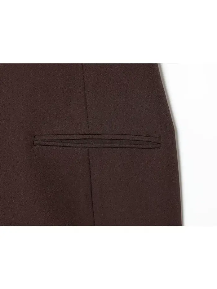 TFMLN femmes élégantes à manches courtes Mini robe coupe ajustée taille haute à manches courtes robe