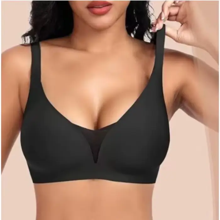 S-XL veľká veľkosť bezšvová krásna chrbát jednodielna dámska podprsenka s háčikom vzadu bez drôtikov push-up