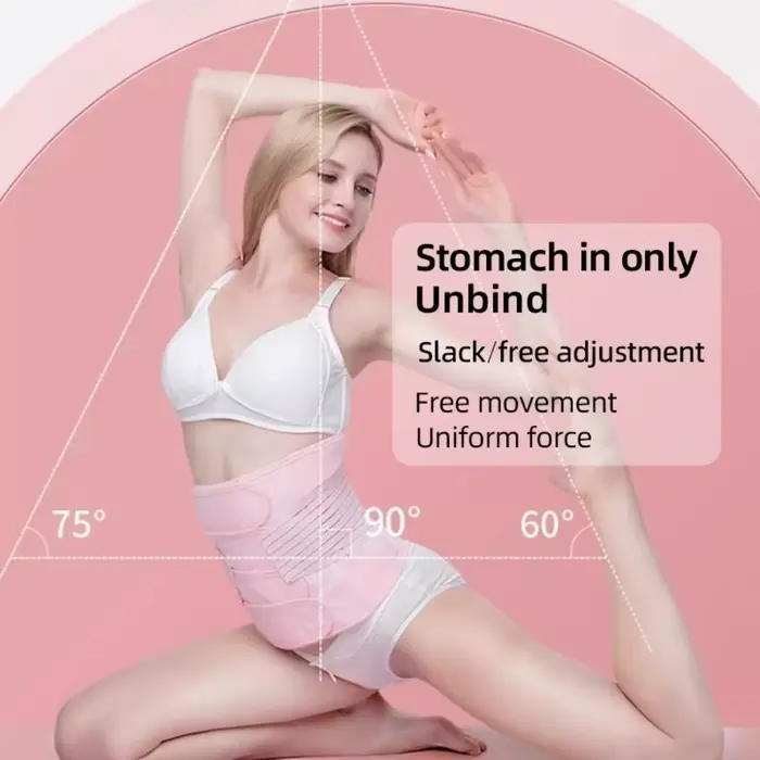 Sans couture post-partum corps Shaper ventre contractant ventre contrôle femmes ceinture élastique c