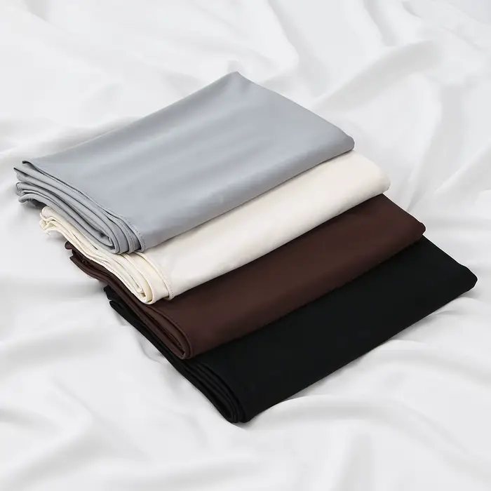 Nouveau Hijab en Jersey Liquide pour Femmes Musulmanes, Foulards et Châles de Ramadan, Voiles Islami