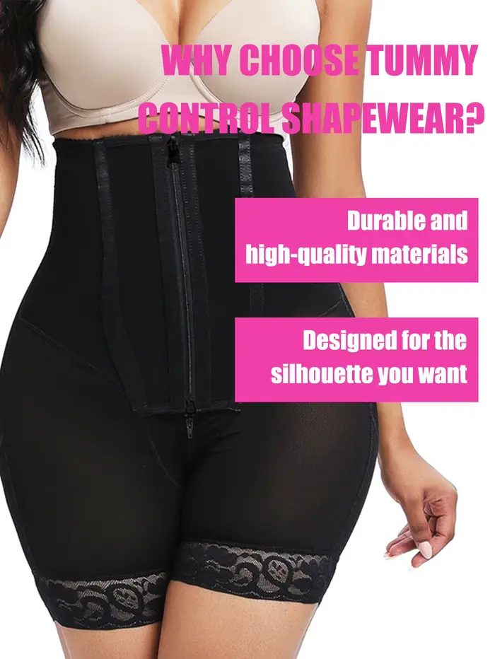 Femmes haute Compression ceintures taille formateur taille haute ventre contrôle culotte corps Shaper Shorts