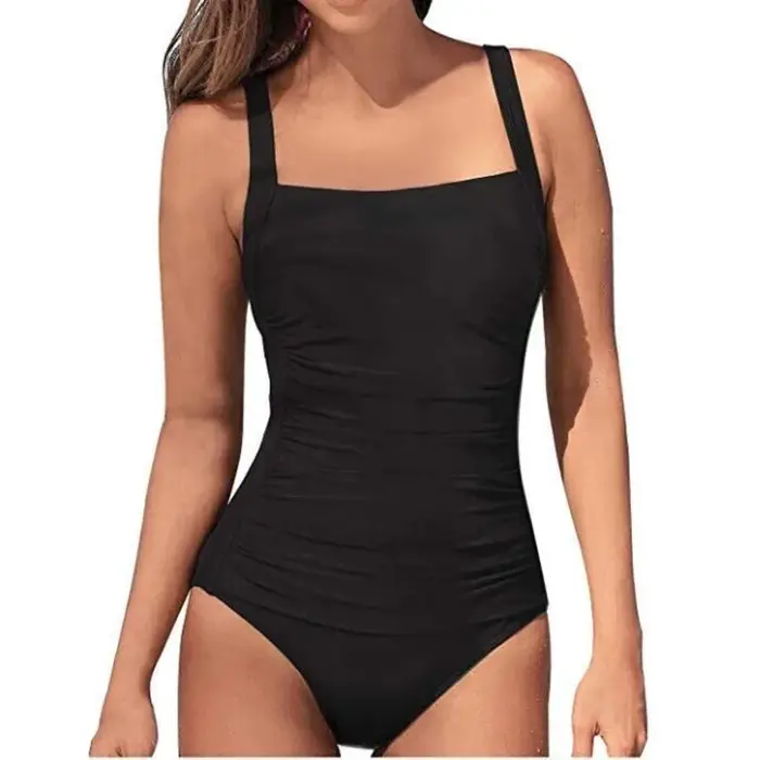 Été Sexy 2026 maillots de bain une pièce femmes fermé maillots de bain Push Up vêtements de natation