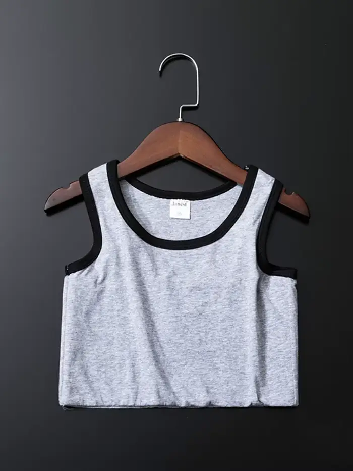 Haut décontracté Hrudný Bandáž en polyester et élasthanne pour femmes actives et élégantes occasions estivales