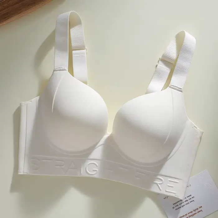 Gros seins pour femmes sans Traces et petits seins froncés sans anneaux en acier pour empêcher l'exp