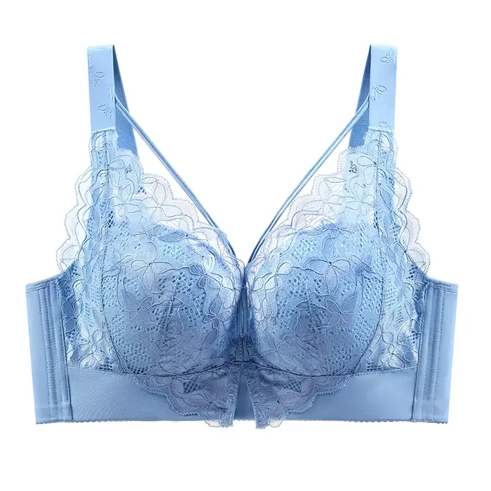 Dámska čipka push-up podprsenka, sexy spodná bielizeň, bezdrôtová podprsenka, C D E klobúk, 52CDE