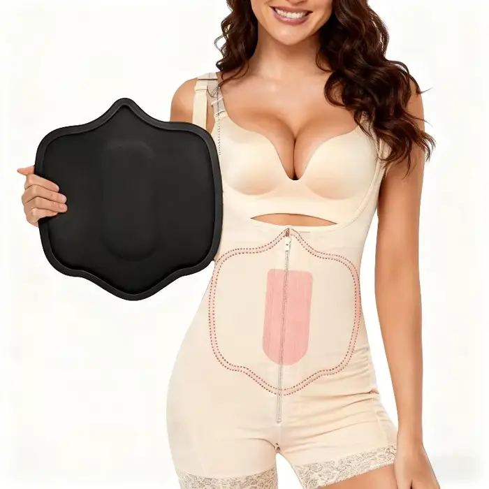 Planche Ab post-chirurgie liposuccion mousse lipidique pour réduction enflure ecchymoses et amélioration contraction cutanée femmes occasions spéciales récupération术后根据给出的HTML内容，正确的标题应该是： ###TITRE### Planche Ab post-chirurgie liposuccion mousse lipidique pour réduction enflure ecchymoses et améliora