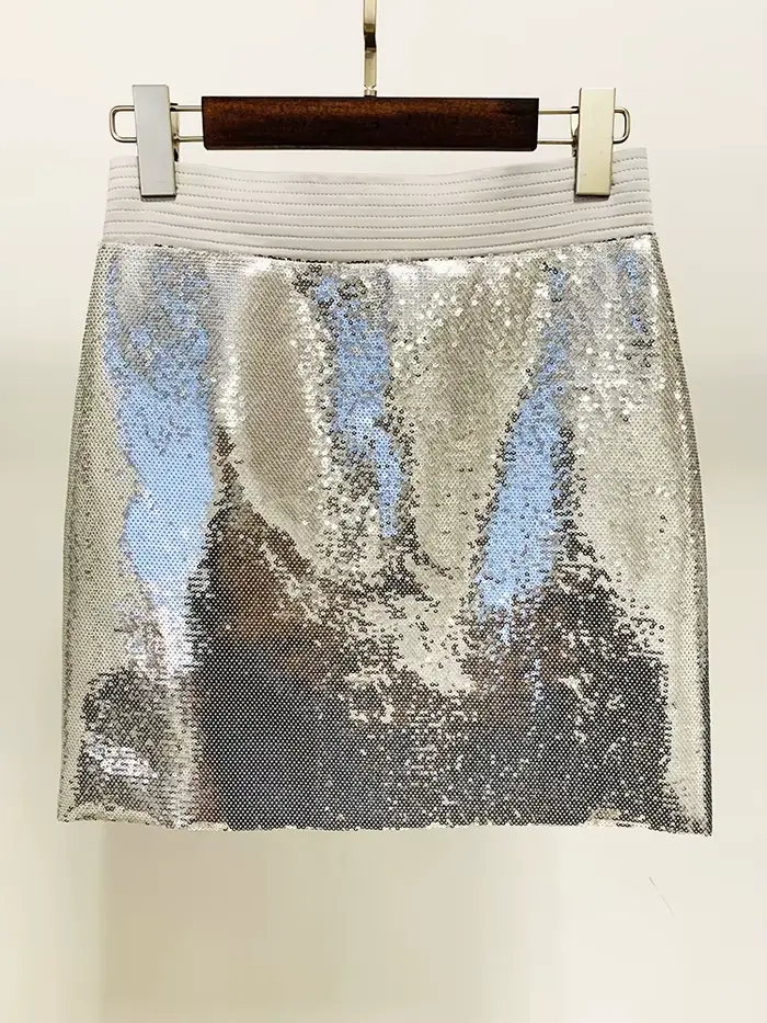 Ensemble de costume de créateur élégant HIGH STREET, nouveauté 2026, pour femme, avec veste courte à