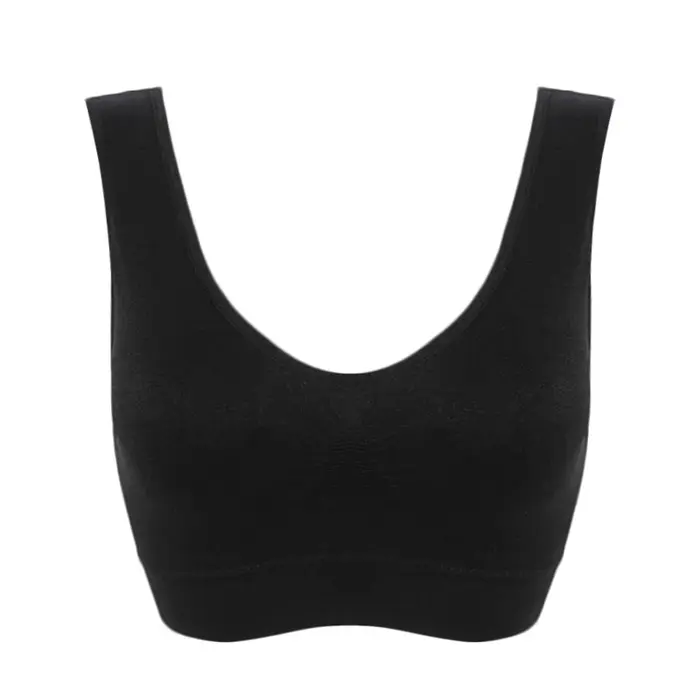 Plus veľkosť Dámska podprsenka, bezšvíkové, s podložkami až 4XL 5XL, Push Up Bralette, vesta, spodná bielizeň Wireless Active, módne