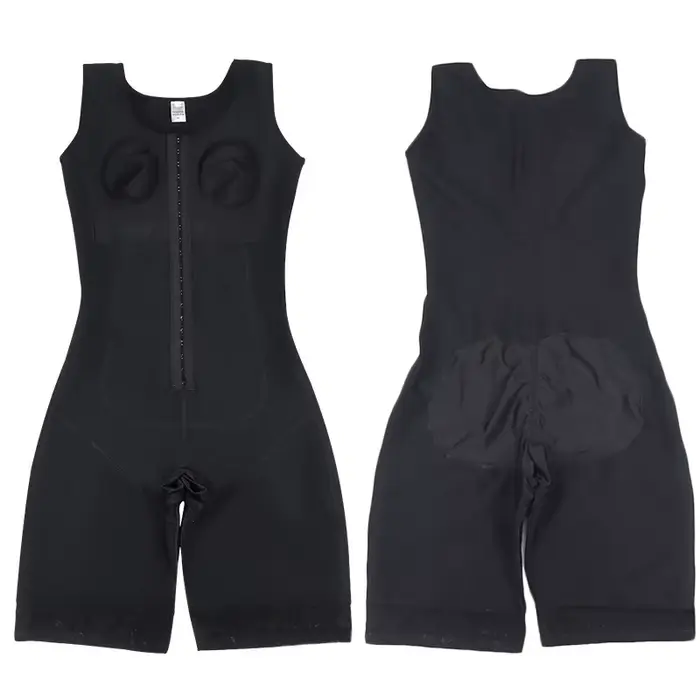 Celotelový tvarovací body Fajas colombiennes Bodysuits Shapewear Spevňujúci pás Pooperačná podporná páska Spodná