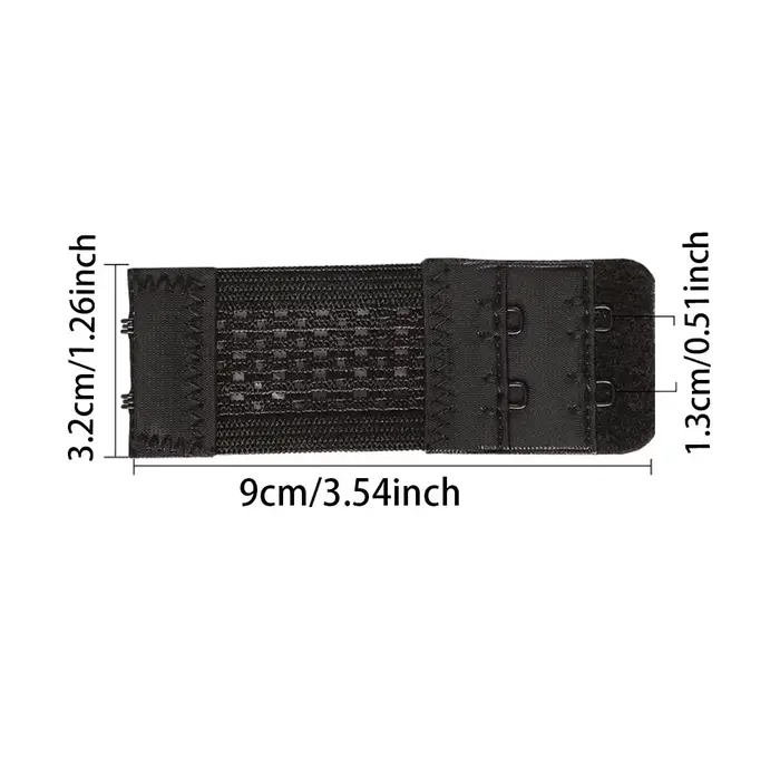 Dámske elastické podprsenka Extender, podprsenka predĺženie popruh, hák spona Extender, nastaviteľný opasok, spodná bielizeň, 2 riadky, 5 kusov za sadu