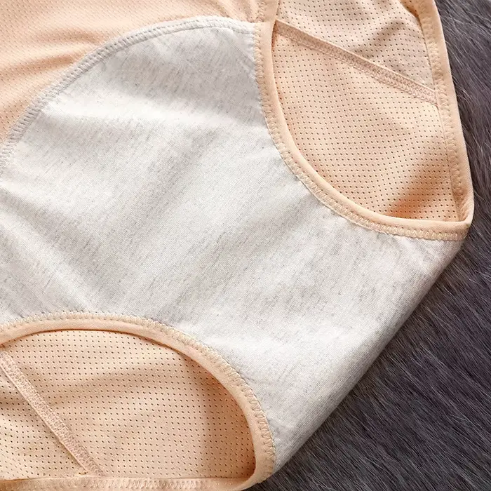 Menštruačné nohavičky z bavlny a nylonu pre ženy veľkosti L až 6XL spodná bielizeň pohodlná menštruačná hygiena sloboda pohybu špeciálne príležitosti