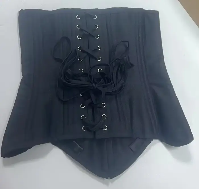 Korzet pod poprsie žena oceľ 18 kostí bavlna polyester elastan elegantný pre rafinované silueta špeciálne príležitosti