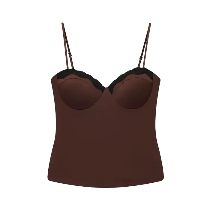 MUJER dentelle haut Corset femme Sexy Camisole haut court femmes sans manches Bustier hauts pour fem