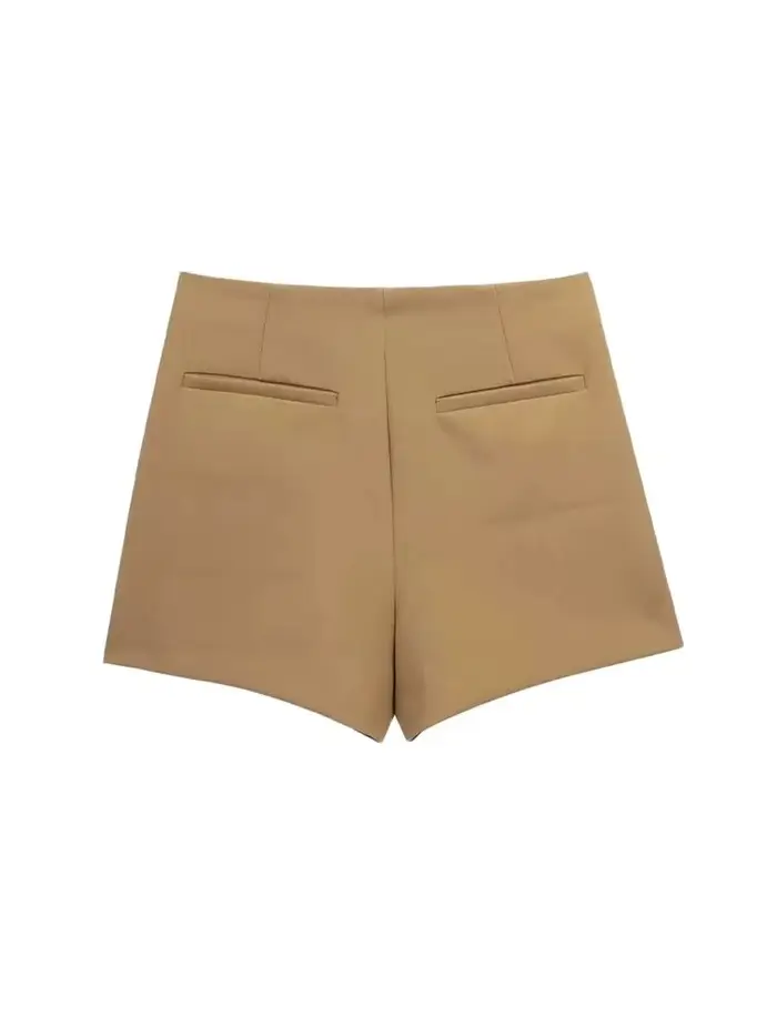 Dámske módne pareo asymetrické šortky sukne Vintage vysoký pás bočný zips žena sukňa