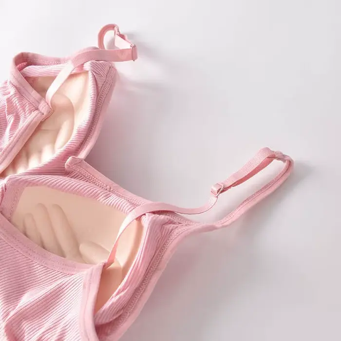 Bavlnená push-up podprsenka s vypchávkami