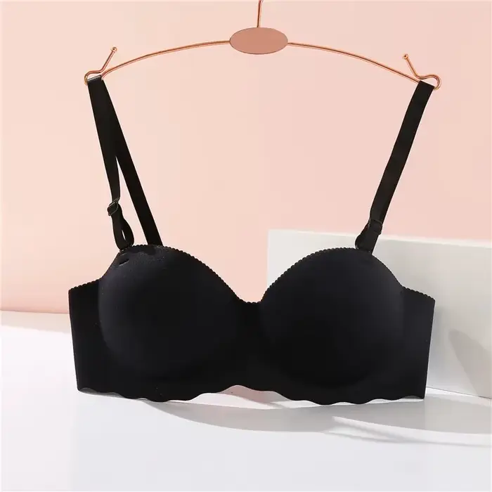 Soutiens-gorge push-up sans couture pour femmes, sous-vêtements pour petite poitrine, bralette sans 