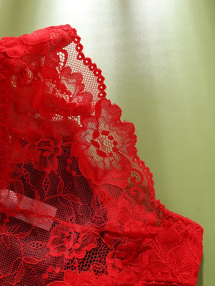 Dámske spodné prádlo Sexy čierna čipka nohavičky spodná bielizeň Dámske kvetinové čipky nohavičky Perspektíva Design Dámske nohavičky