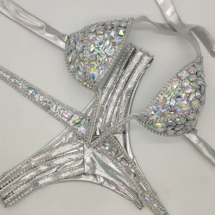 2020 Venus dovolenka sexy ženy diamant push up kryštál V-výstrih kamienky plavky horúci predaj