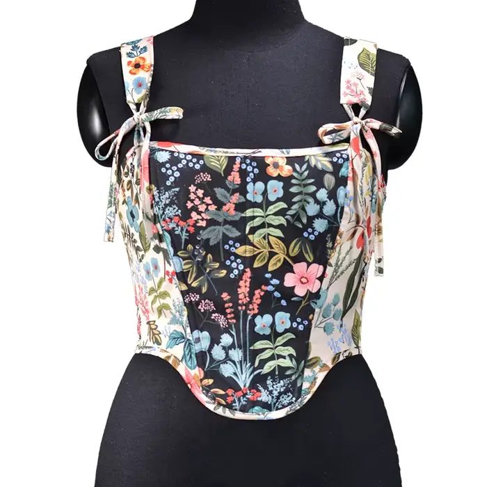 Vintage bustier pre ženy