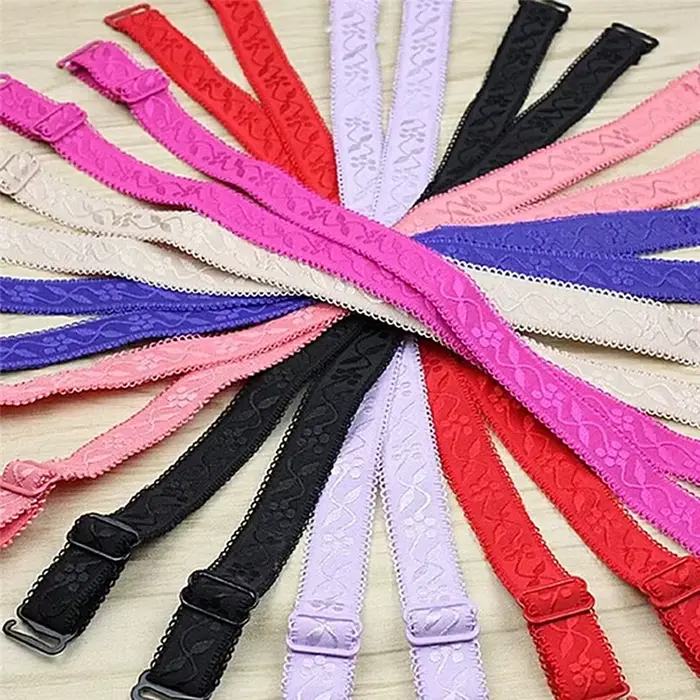 Elastické podprsenky popruhy pre ženy jednoduchý dizajn s dvojitým otvorením diskrétna elegancia pohodlie každodenné špeciálne príležitosti