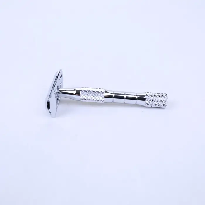 Yaqi Orion – rasoir de sécurité à Double tranchant, couleur chromée, rasage humide, cadeau