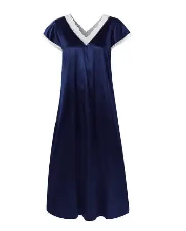 Dámska čipka nočná bielizeň Set, V-Neck ležérne spodná bielizeň, pevné spojované nočná košeľa, poludnie, leto, 2020 Móda