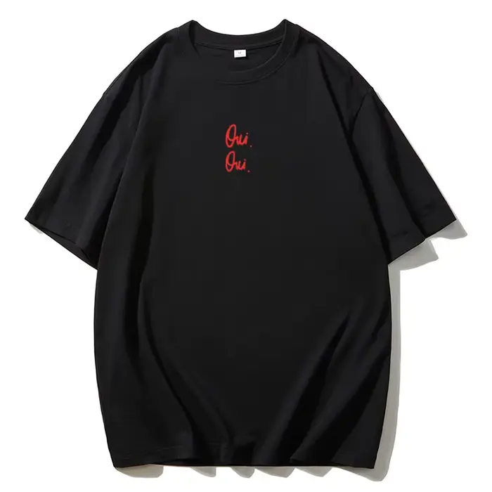Hirsionsan-T-shirt manches courtes femme, vintage, en molleton et lettres imprimées, coton doux, été