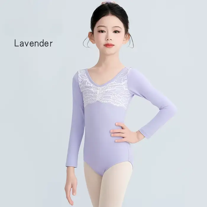Body en dentelle de danse de Ballet, haut Sexy et amincissant, vêtements d'entraînement doux et conf