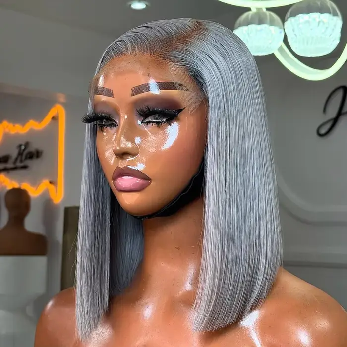 priehľadný Šťastný pondelok čipka predná parochňa s brazílskymi ľudskými vlasmi Remy pre ženy Špeciálne príležitosti Jemná elegancia
