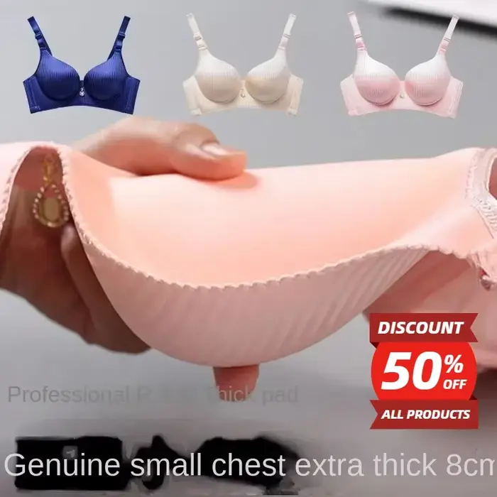 Dámska push-up podprsenka s extra hrubou výplňou 8 cm