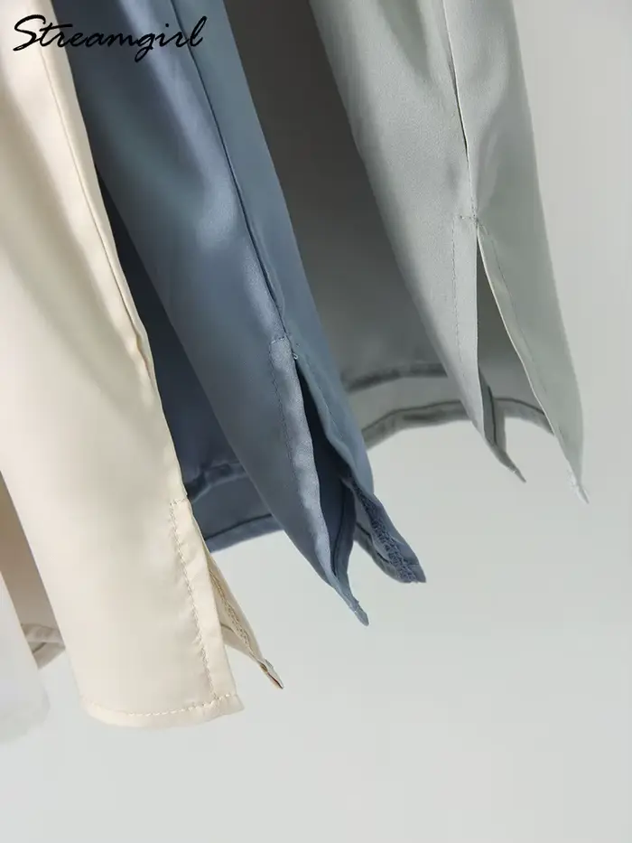 Camisole en satin pour femme élégante et sexy - Streamgirl - Tailles S, M, L, XL - Occasions spéciales et quotidienne