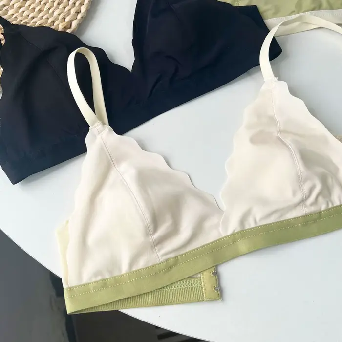 Sexy bezšvová podprsenka s 1/2 šálkou, nastaviteľnými popruhmi, zadným uzáverom, priedušným komfortom a štýlovým dizajnom pre ženy pri všetkých príležitostiach