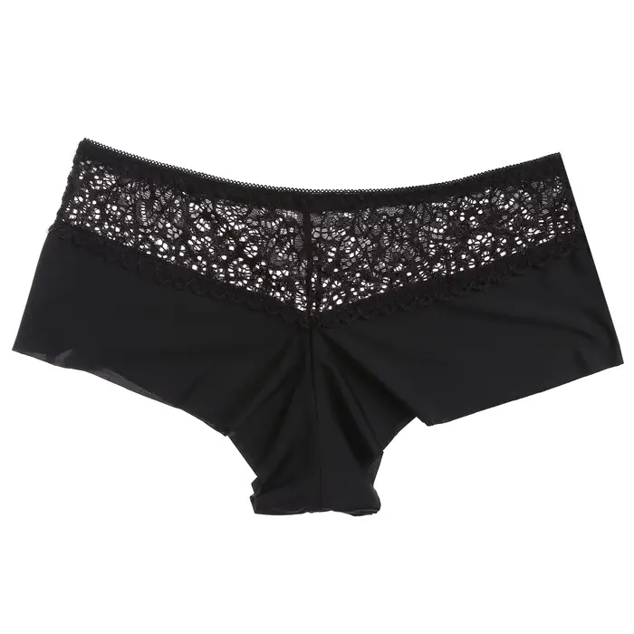 Boxer en dentelle pour femmes, Lingerie Sexy, tentation, sous-vêtements féminins, culotte à élastici