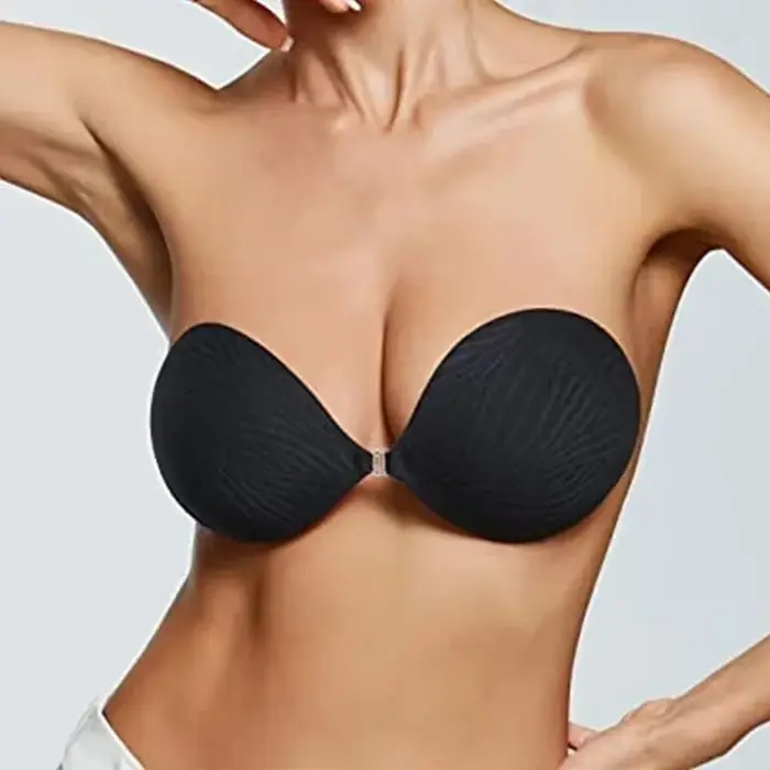 Neviditeľná push-up podprsenka zo silikónu pre ženy