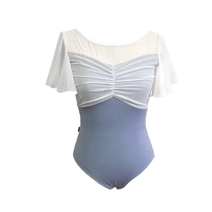 Ženy Sexy Čipka Body Romper Top Ballet Trikot Dospelý Plavky pre tanečné ženy Balerína Klasický oblek Trikot